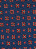 geometric print neck tie