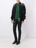 padded zipped pockets jacket