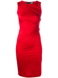 ruched heart dress