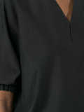 V-neck blouse