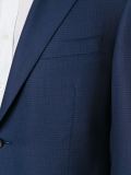 checked pattern two-piece suit