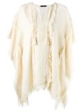 bouclé poncho