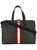 striped holdall