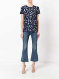 sequin leopard print T-shirt 