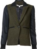 one button blazer