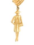 Mademoiselle clip-on earrings