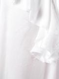 ruffled neck blouse 