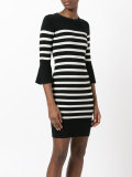 striped knitted dress