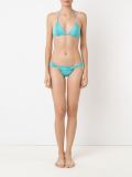 printed triangle bikini set