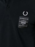 'Woven Collar Pique' polo shirt