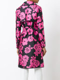 floral print trench coat 