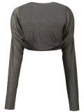 cropped cardigan