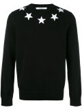 star appliqué sweatshirt