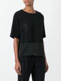 embroidered oversized T-shirt