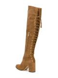 lace-up detailing boots
