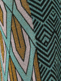 printed panel palazzo pants 
