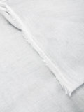 frayed trim scarf 