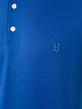 embroidered logo polo shirt