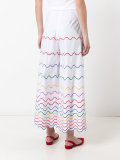 wavy panel trousers