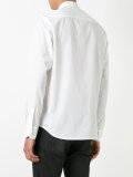 band collar shirt