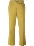 dotted pattern trousers