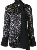 floral print blouse 