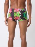 printed swimming trunks