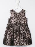 daisy jacquard dress