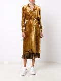 belted mid coat