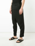 drop-crotch trousers