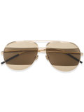 Aviator Sunglasses with Two-Tone Lenses