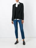 one button blazer