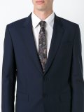 floral embroidered tie