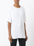 embroidered detail T-shirt 