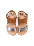 two-tone sandals