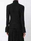 textured roll neck jumper