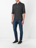 longsleeved polo shirt 