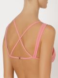 strap desing tulle bra