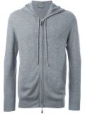hooded zip sweater