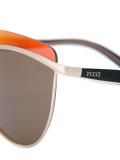 metallic frame sunglasses