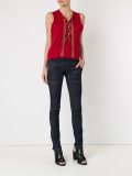 sleeveless blouse