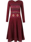 longsleeved tricot dress