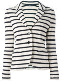 striped blazer