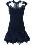 macrame lace mini dress 