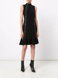 lace detailing sleeveless dress