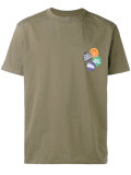 buttons print T-shirt