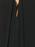 tie neck shift blouse