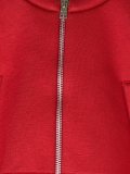 stitch paneled blouson jacket