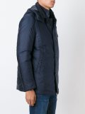 hooded padded jacket