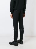 zip detail trousers